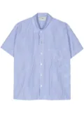 Coperni logo-button shirt - Blue