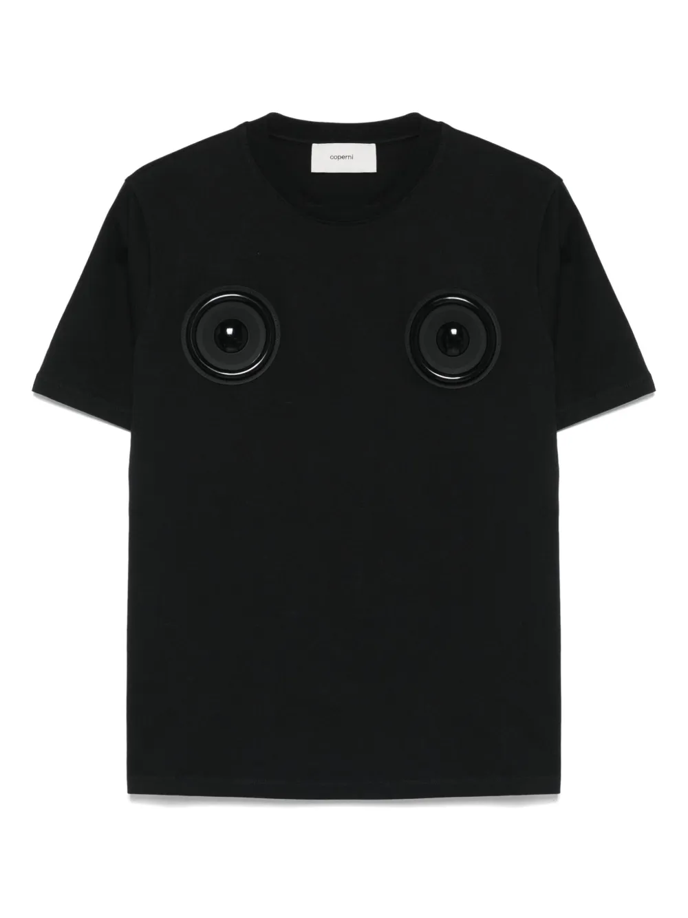 Coperni T-shirt verfraaid met spreker Zwart