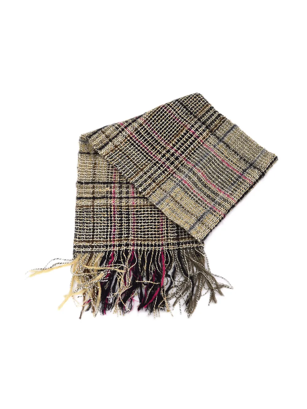 Affordable CHANEL 2005 CC checked scarf Women