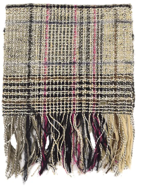 CHANEL 2005 CC checked scarf Women