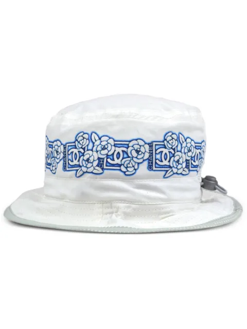 HOT SALE CHANEL 1990-2000s Sport line bucket hat Women