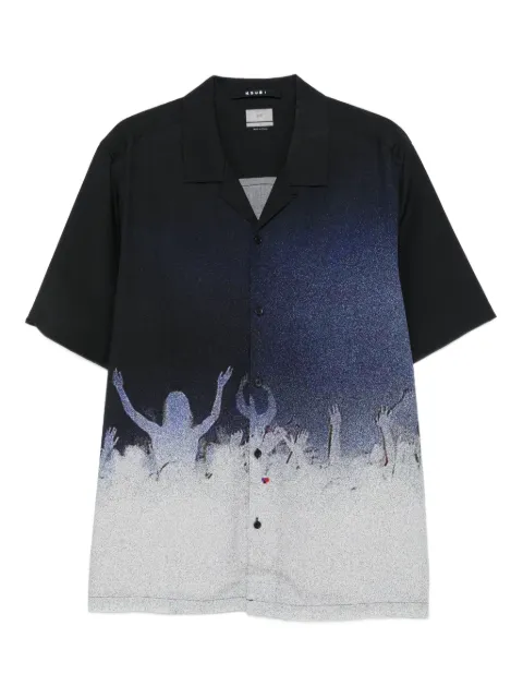 Ksubi crowd-print resort shirt