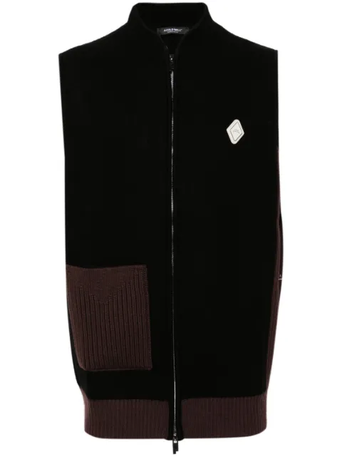 A-COLD-WALL* logo-appliqué gilet