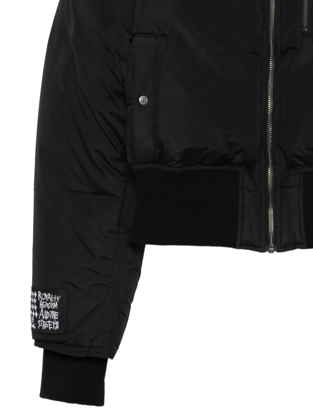  Ksubi Zip Reece Bomber Jacket - Black 