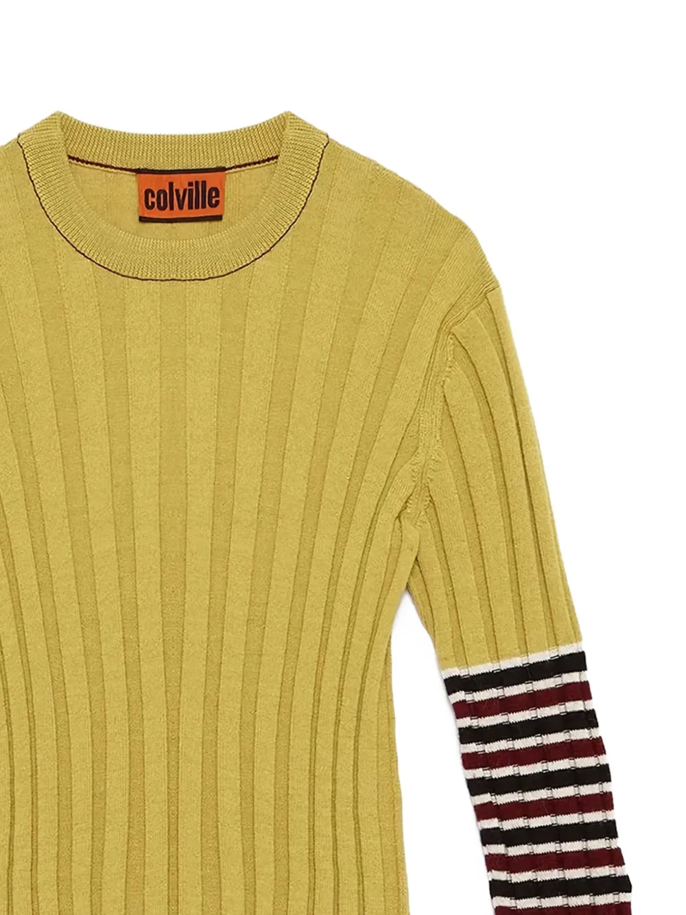 colville Gestreepte trui Geel
