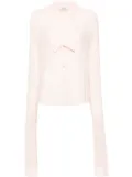 Coperni extra-long sleeve shirt - Orange