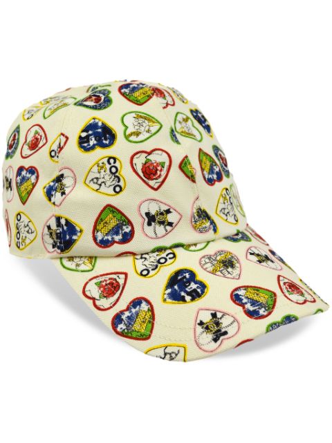 CHANEL 1990-2000s Valentine baseball cap Women