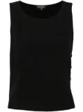 CHANEL Pre-Owned 1999 asymmetric wool dress - Black