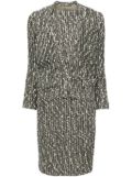 CHANEL Pre-Owned 2004 bouclé dress suit - Green