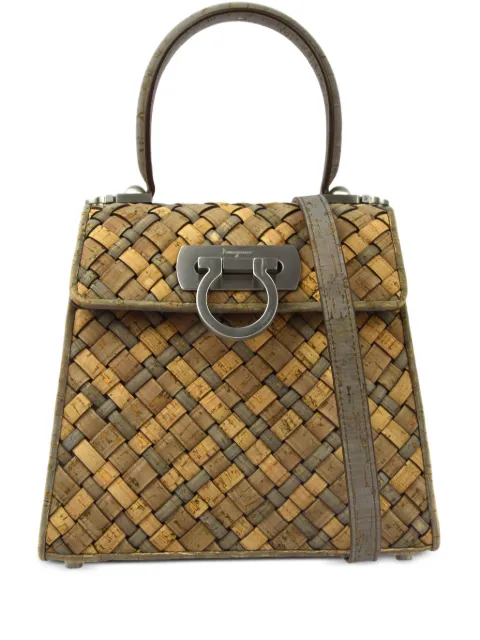 Ferragamo Pre-Owned 1990-2000s Gancini two-way handbag