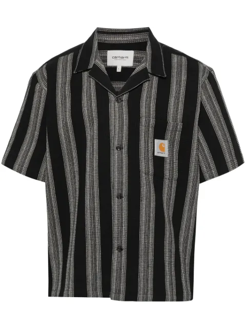 Carhartt WIP Dodson waffle-pattern shirt