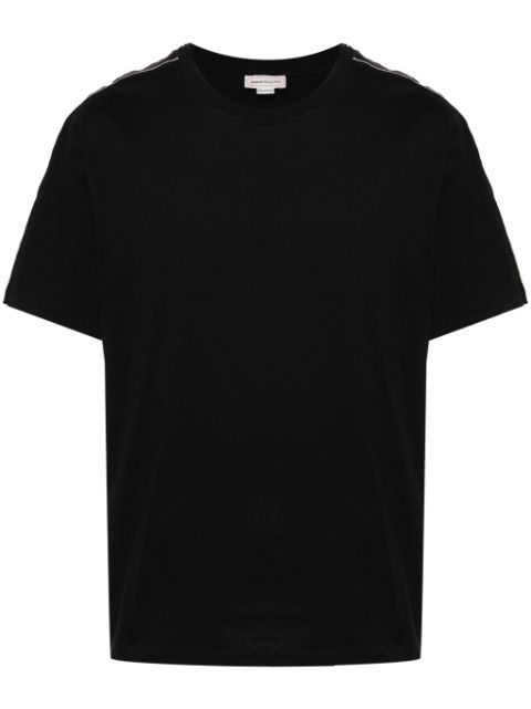 Alexander McQueen logo-trim cotton T-shirt