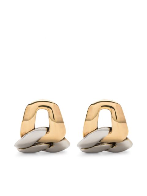 Alexander McQueen Chain polished earrings Women