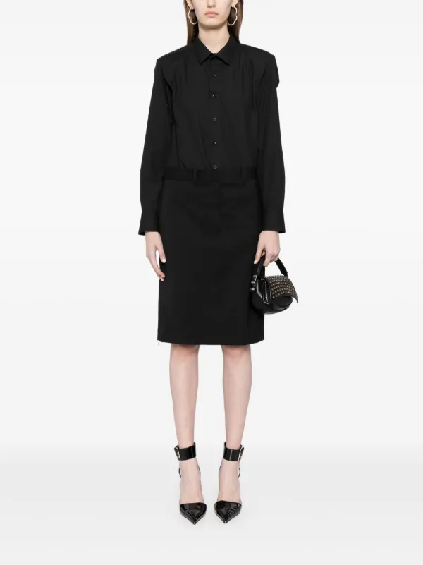 HELMUT LANG ヘルムートラング　スカート　黒 HELMUT LANG（ヘルムートラング）の「Helmut Lang Pull Up Skirt
