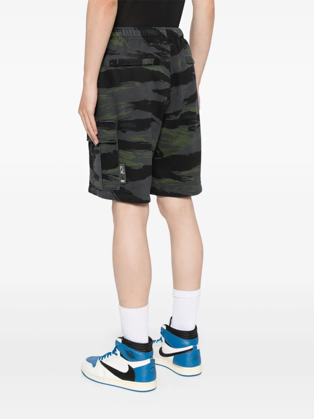 Cheap AAPE BY *A BATHING APE logo-patch cargo shorts Men