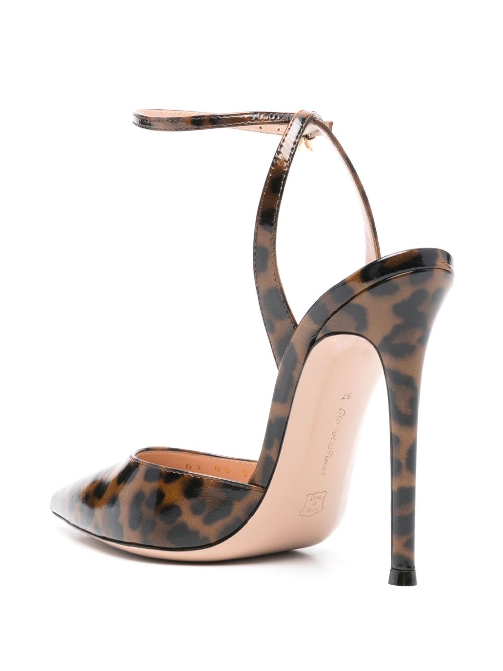 Gianvito Rossi 125mm leopard-print leather pumps Neutrals