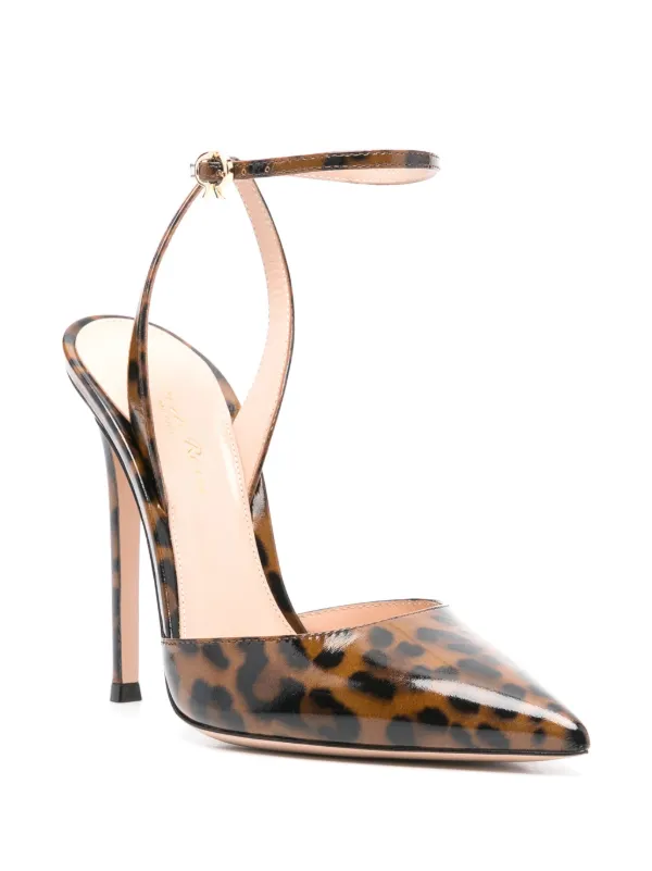 Gianvito rossi leopard print pumps hotsell