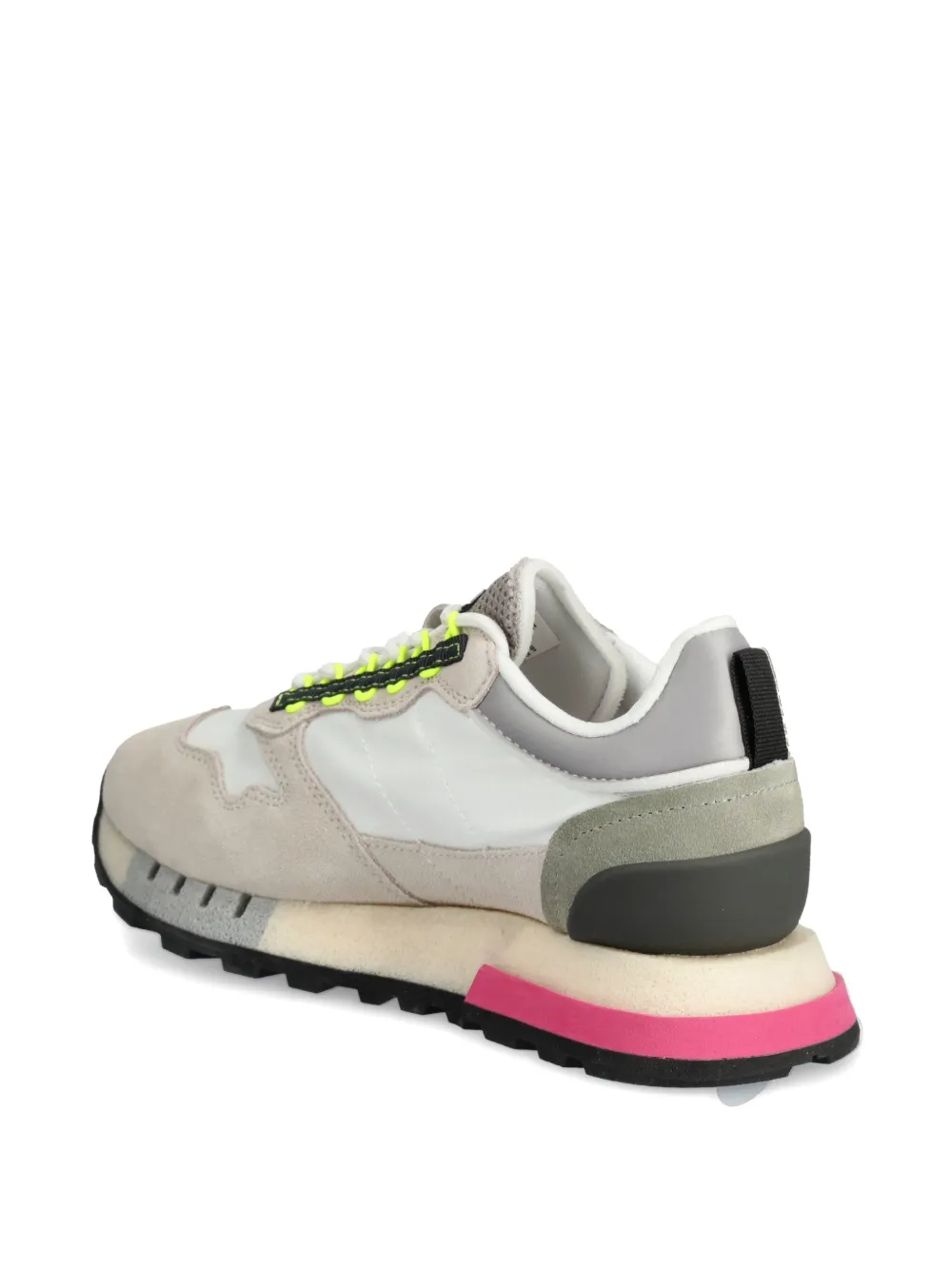 Blauer Panelled Sneakers In Neutrals