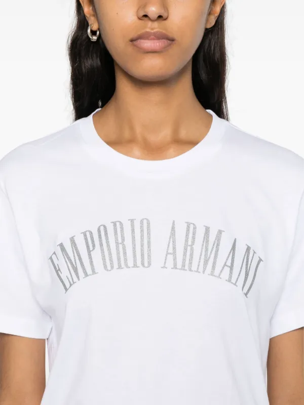 Armani t shirt women discount