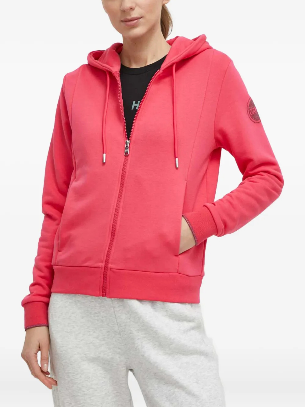 Colmar zip-up hoodie | Pink | Image 1