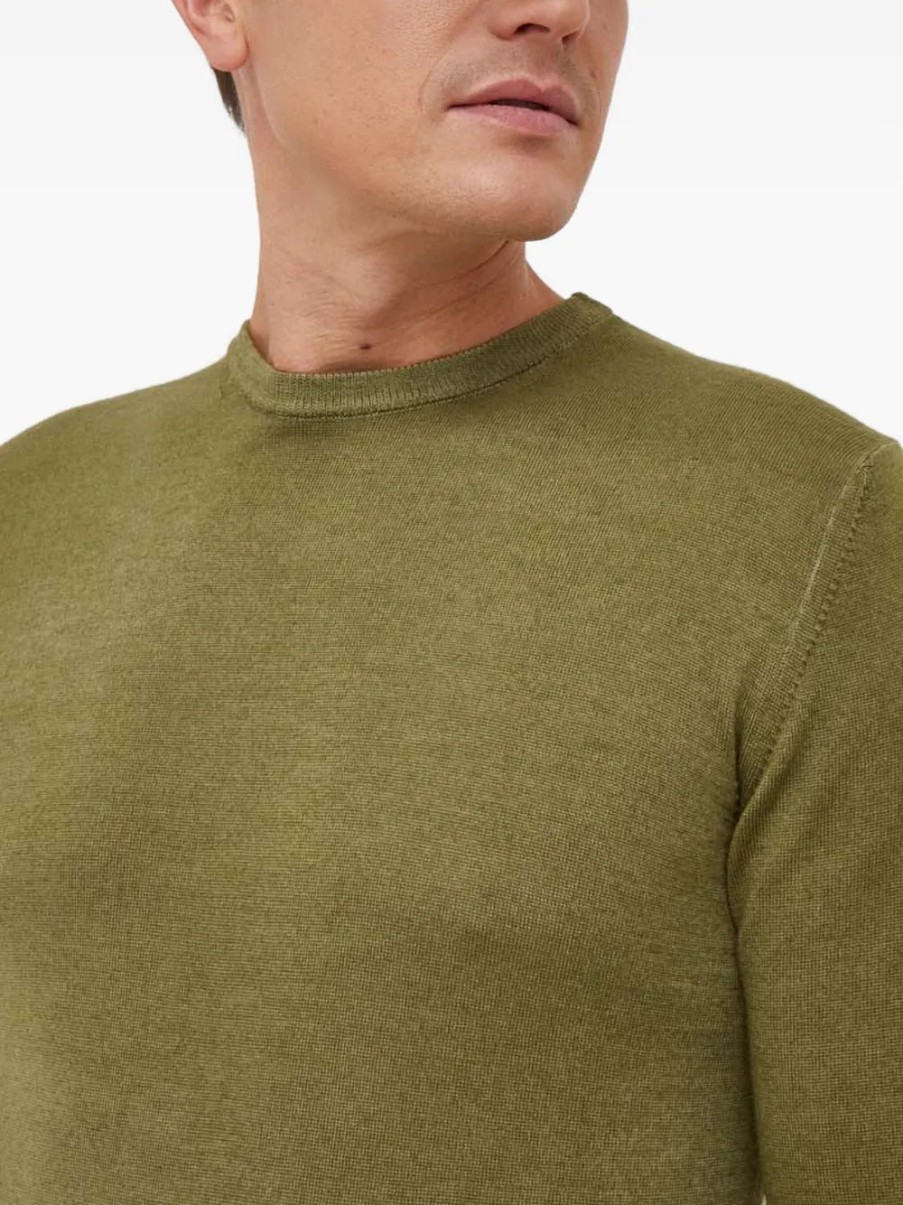 Colmar Trui van scheerwol Groen