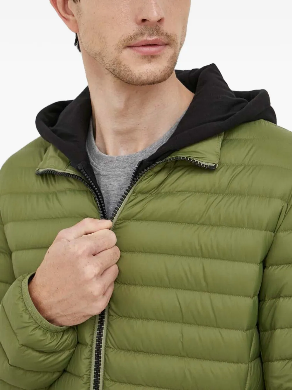Colmar Gevoerd jack met capuchon Groen