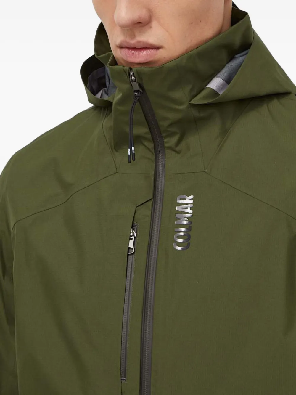 Colmar Jack met capuchon en rits Groen