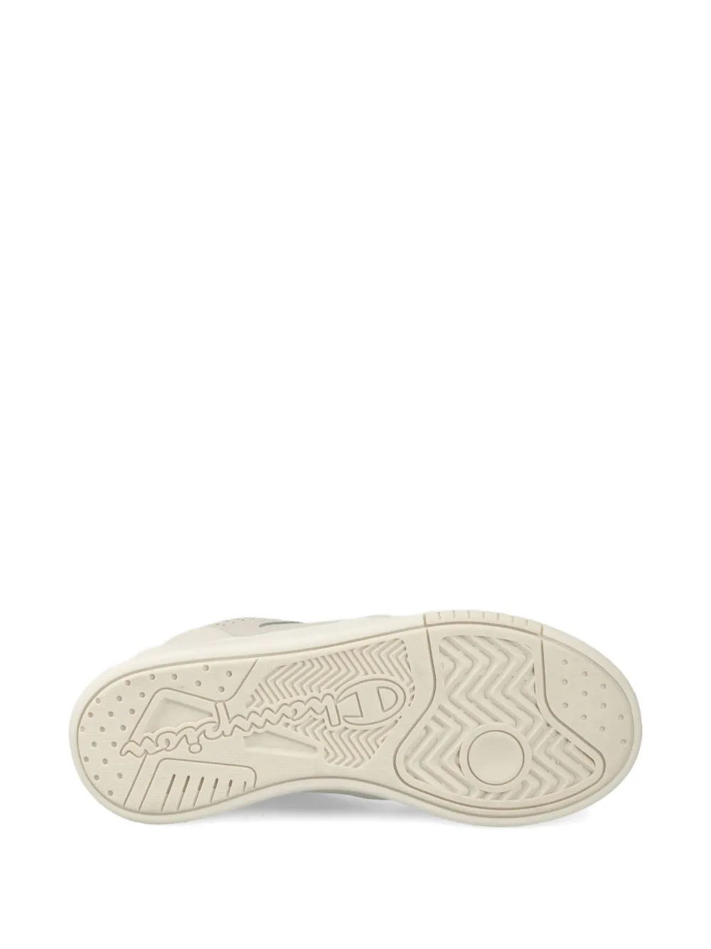 Champion Sneakers met plateauzool en logodetail Beige