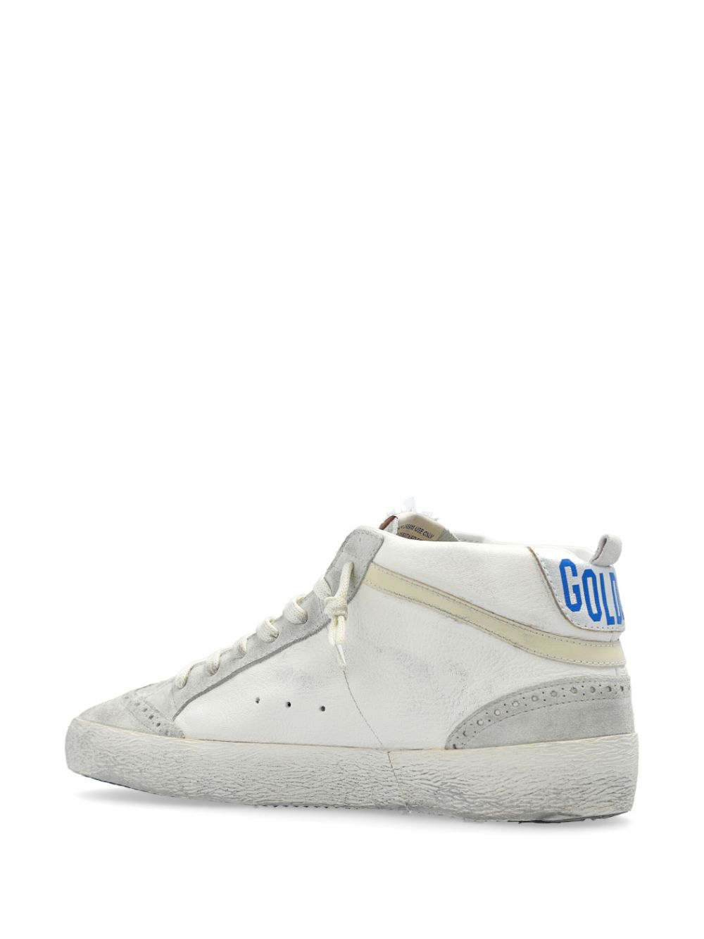 Golden Goose Mid Star sneakers met gerafeld effect Grijs