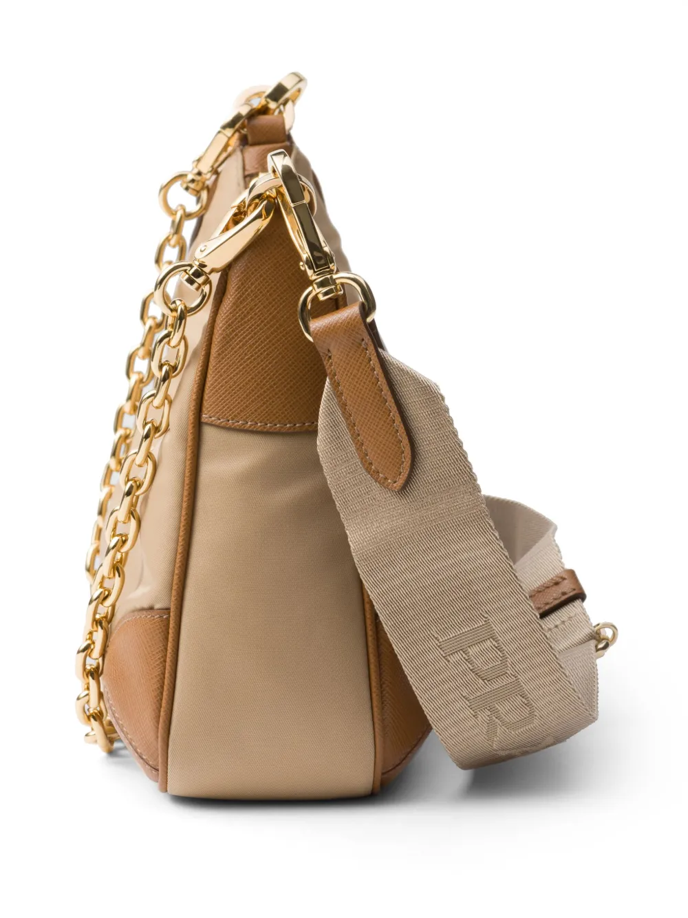 Prada Re-Edition 2005 schoudertas Beige