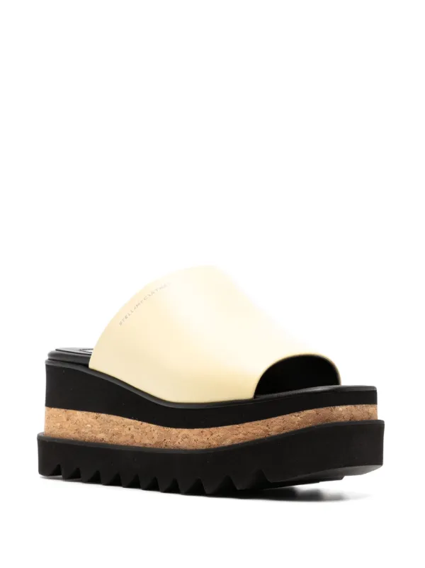 サンダル・ミュール Stella McCartney SS25 'Elyse' sandals (810387AFACL0 8536) Amazon.com: Stella McCartney, Elyse 70MM Textured Platform