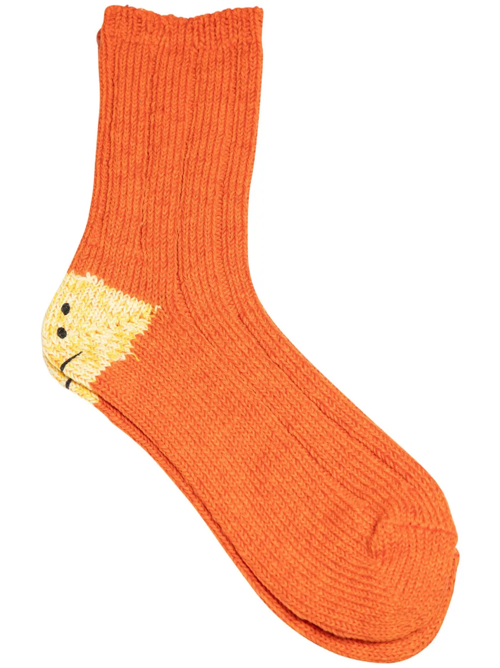 KAPITAL calcetines Rainbowy Happy Heel | naranja | Image 1
