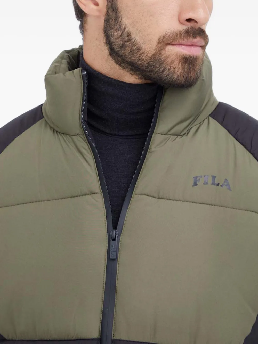 Fila Tarsus Puffer Jacket In Blue