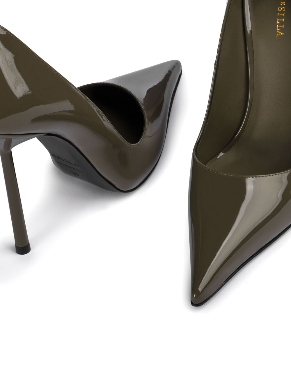 Le Silla Bella 120 mm pumps Groen