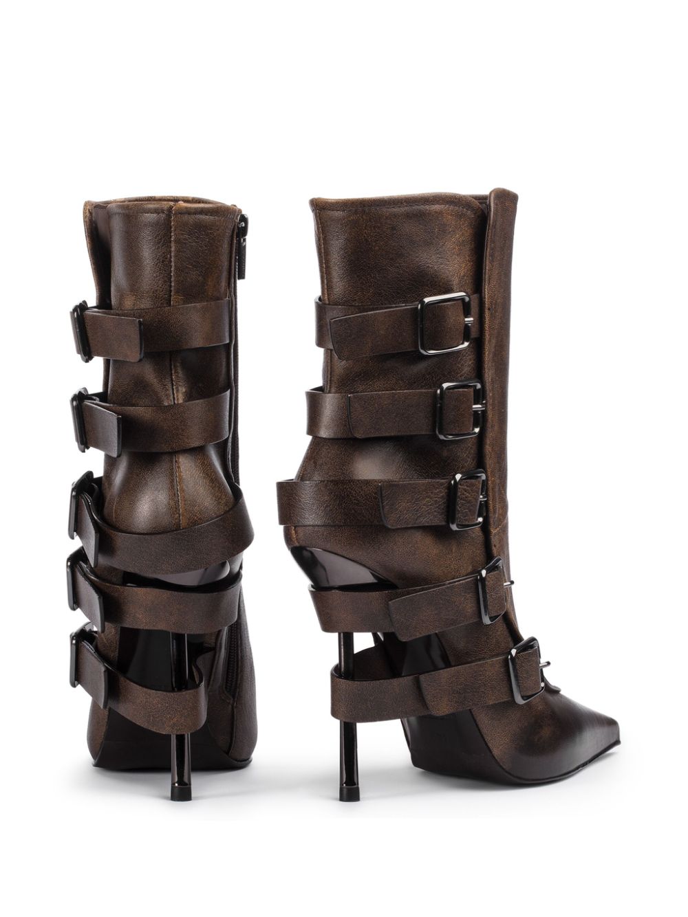 Le Silla 120mm Buckle Detailed Ankle Boots Women