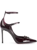 Le Silla Morgana patent-leather pumps - Red