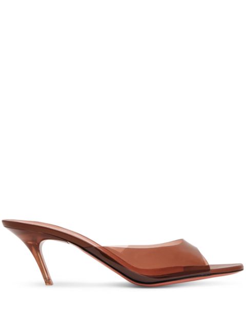 Amina Muaddi 60mm Alexa Glass mules Women