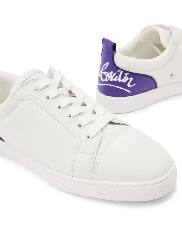 Christian Louboutin Fun Louis Junior Leather Sneakers Christian Louboutin Fun Louis Junior Leather Sneakers