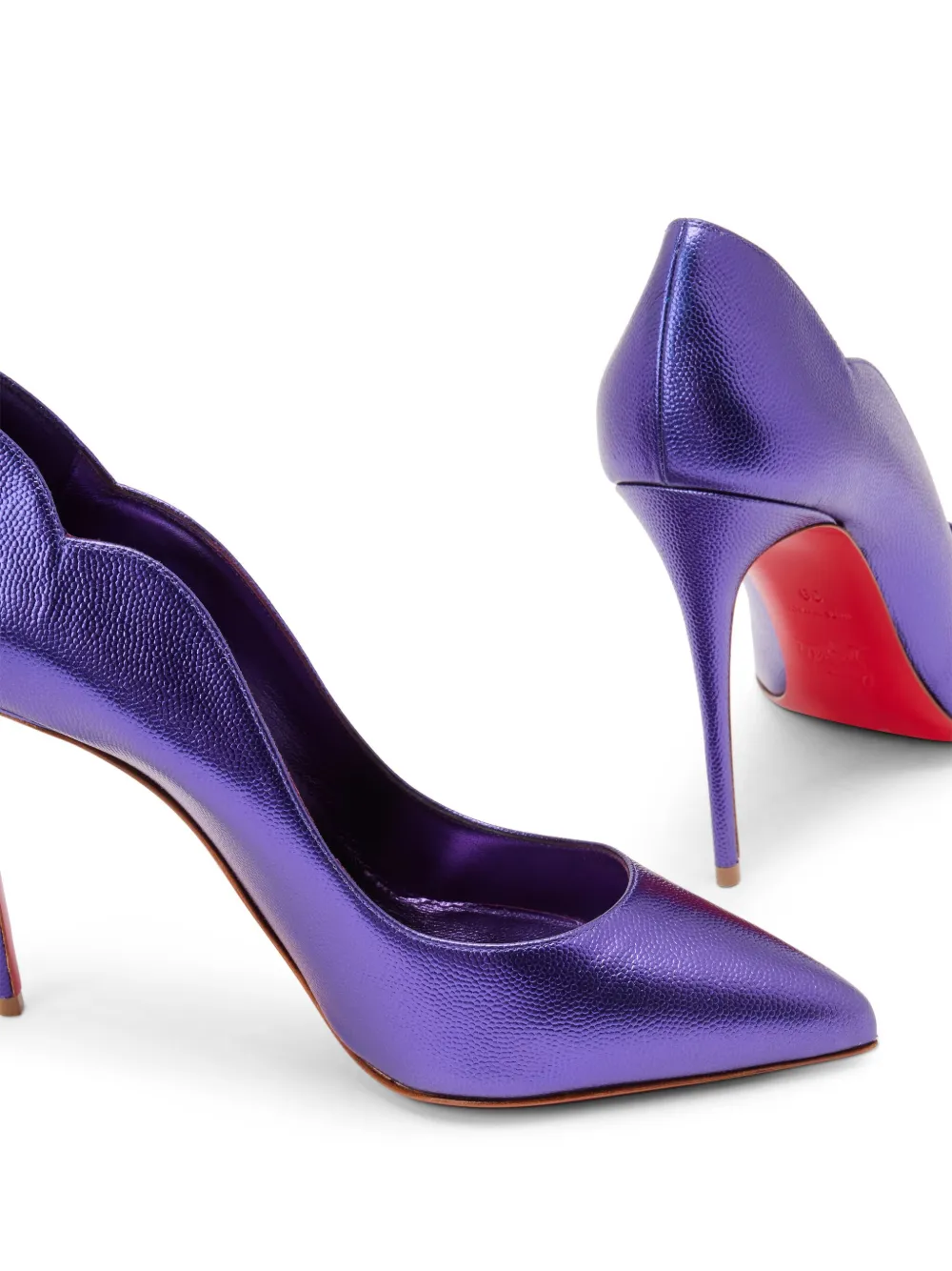 Christian Louboutin 100mm Hot Chick Pumps Purple FARFETCH