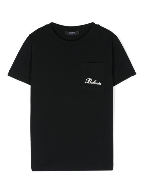 logo-print cotton T-shirt