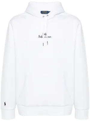 Polo Ralph Lauren Hoodie Con Logo Bordado | Blanco | FARFETCH CL