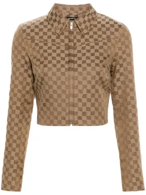 ジャケット MISBHV Woman Jacket Beige 3021W133 BLACK/BEIG OUTERWEAR