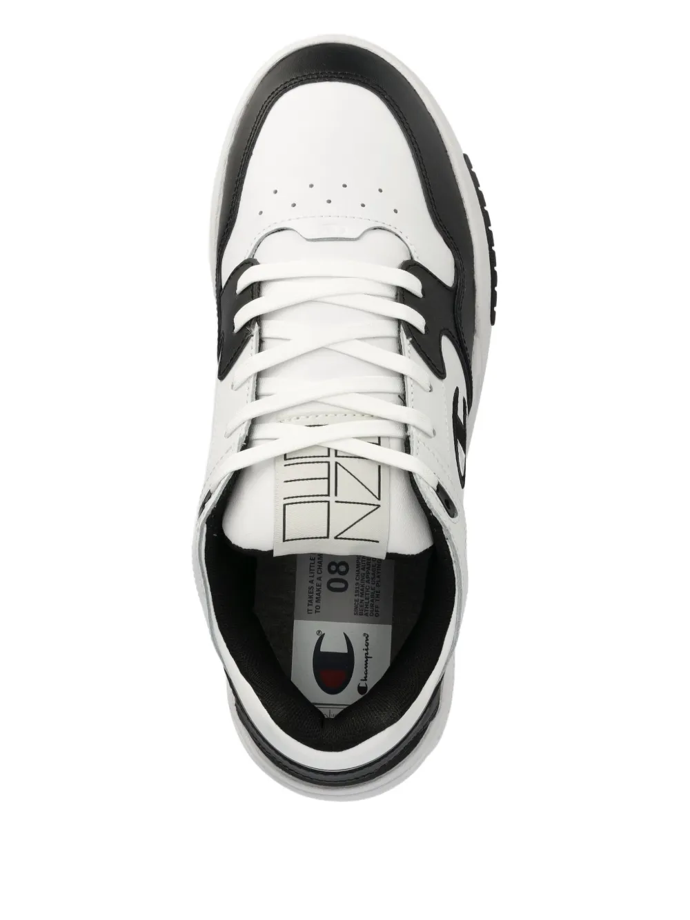 Champion Sneakers met logoprint Wit