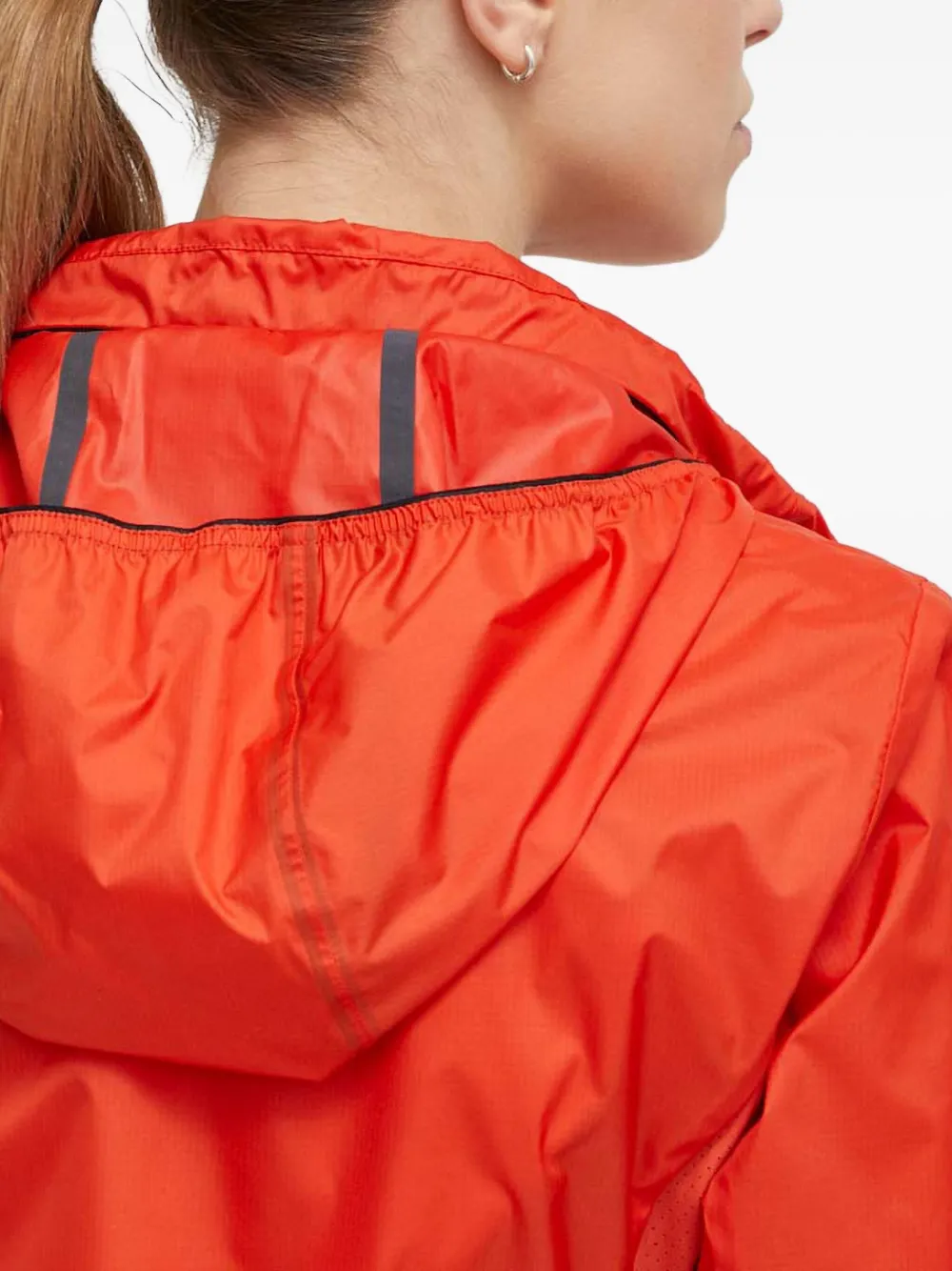 Colmar Windproof Zip-up Jacket In Orange
