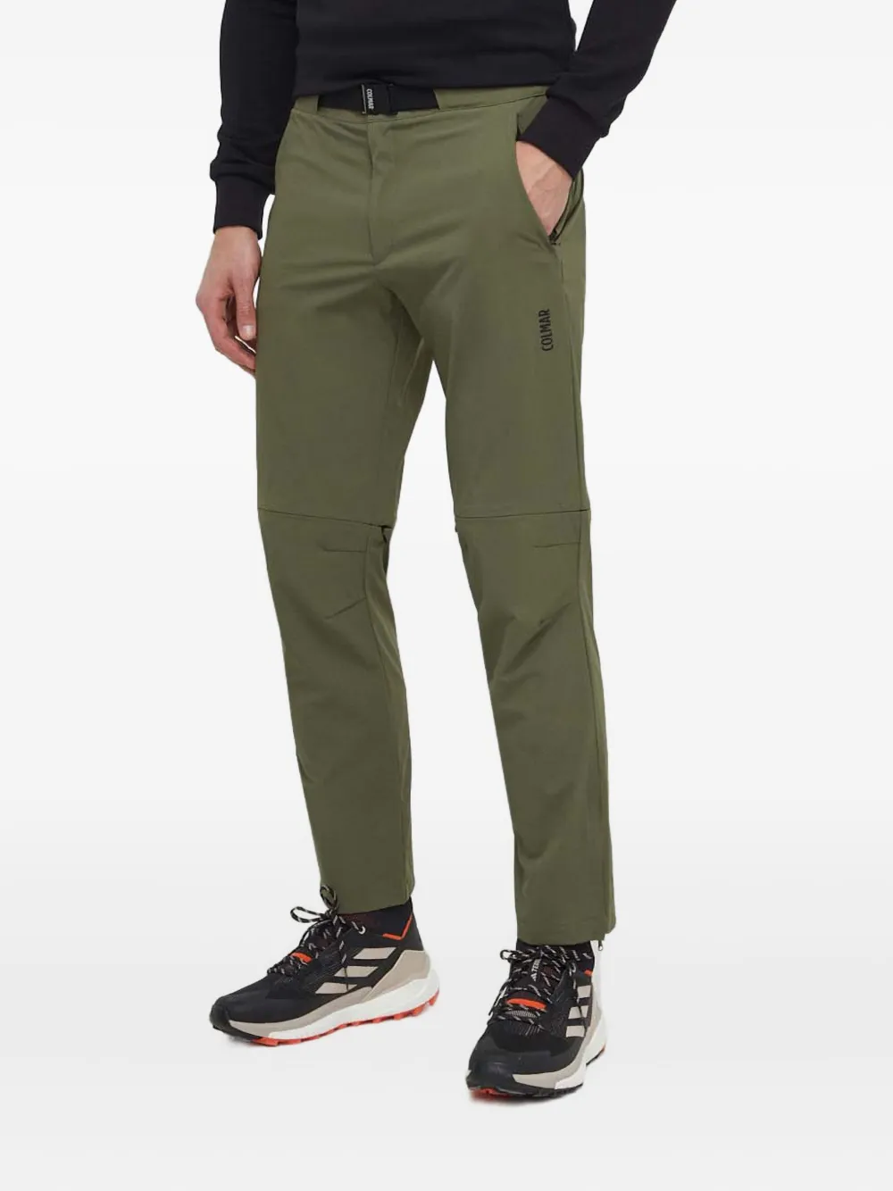 Colmar zip-detail performance pants | Green | Image 1