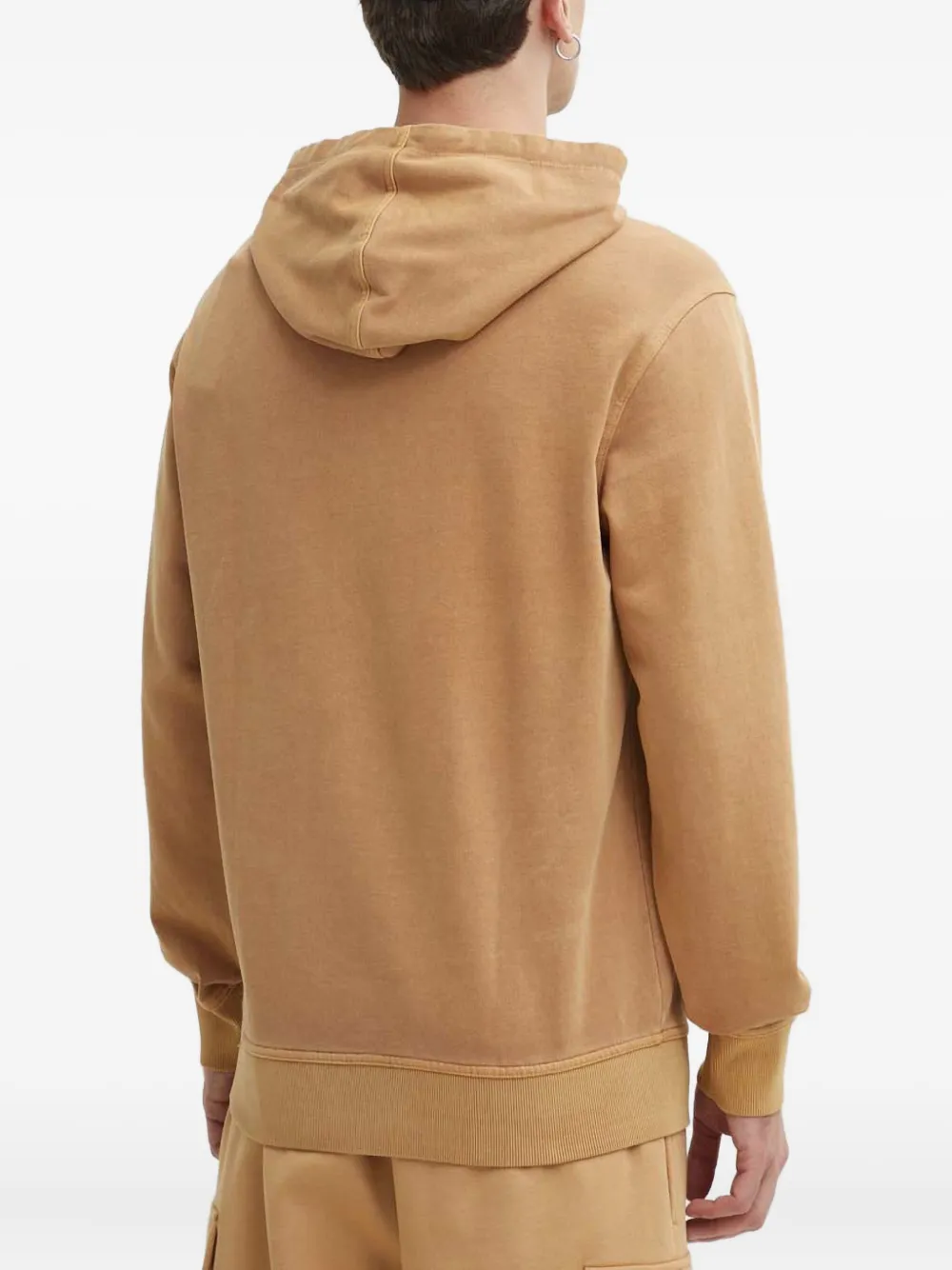 Timberland Hoodie met trekkoord en patch Bruin