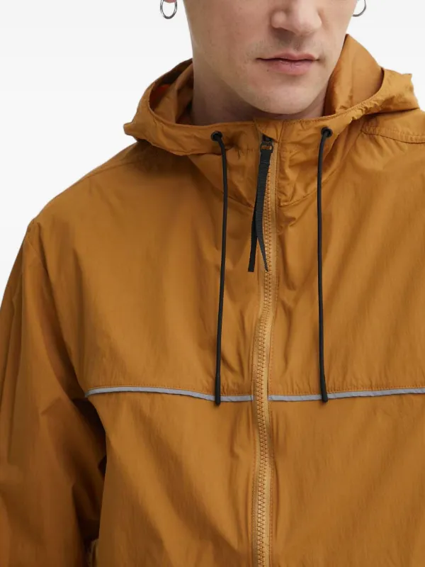 Timberland Hooded Zip Jacket | Brown | FARFETCH