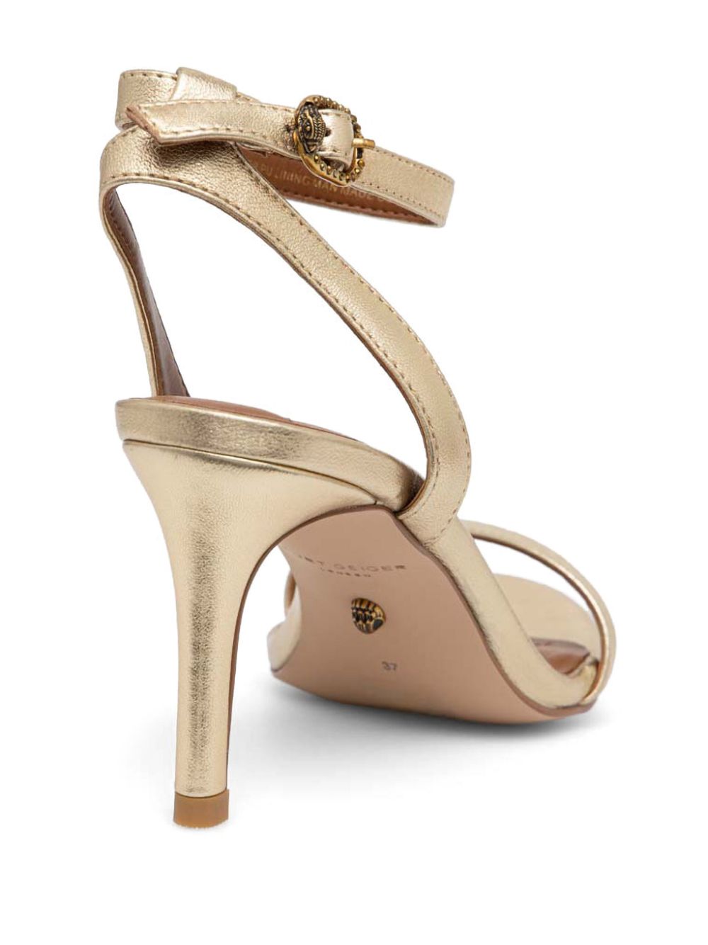 Kurt Geiger London 85mm Mayfair sandals Gold