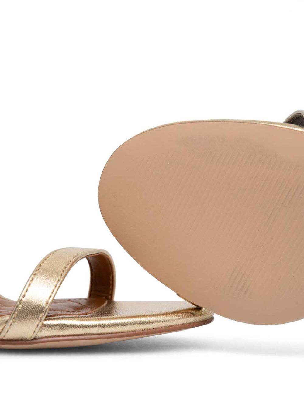 Kurt Geiger London 85mm Mayfair sandals Gold