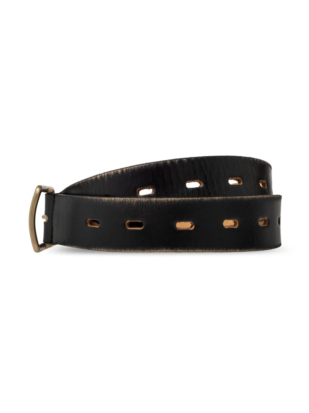 DSQUARED2 Leren gespriem Zwart